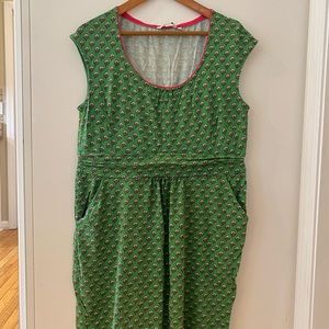 Boden Amelie Green Dress